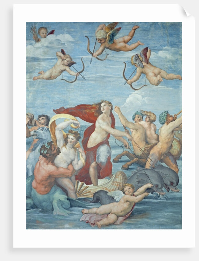 The Triumph of Galatea, 1513-14 by Raphael