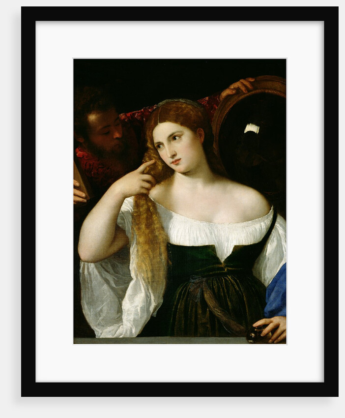 Portrait of a Woman at her Toilet, 1512-15 by Titian