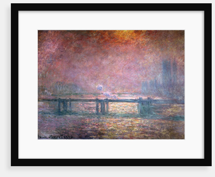 The Thames at Charing Cross, 1903 by Claude Monet