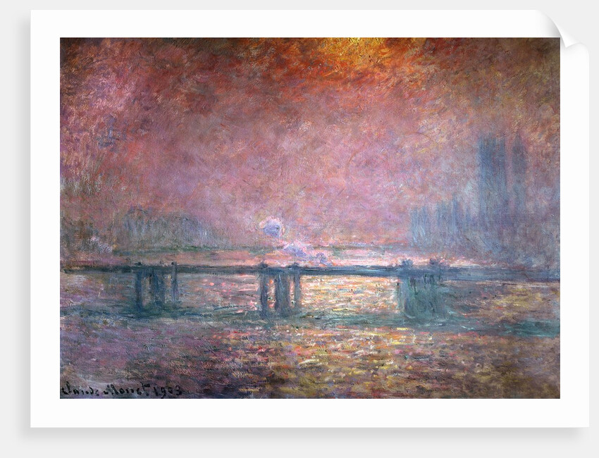 The Thames at Charing Cross, 1903 by Claude Monet