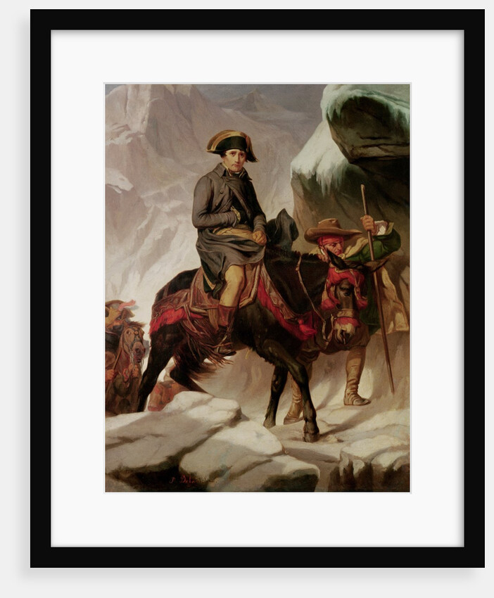 Bonaparte crossing the Alps, 1848 by Hippolyte Delaroche