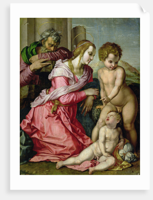 The Holy Family by Jacopo Pontormo