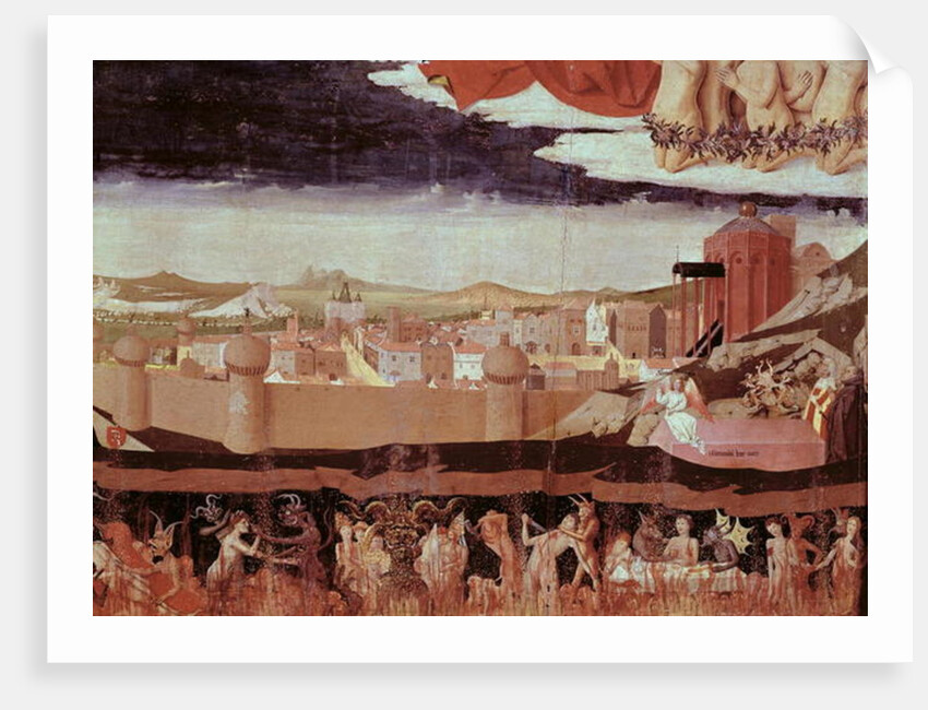 The Damned in Hell by Enguerrand Quarton