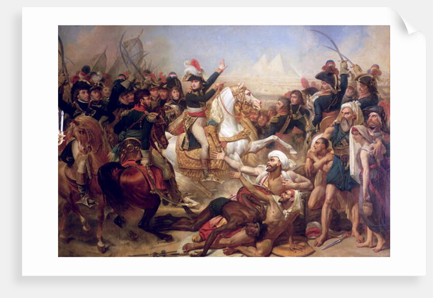 The Battle of the Pyramids, 21st July 1798 by Baron Antoine Jean Gros