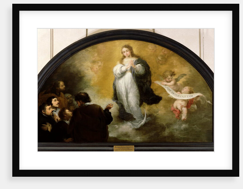 The Apparition of the Virgin, 1665 by Bartolome Esteban Murillo
