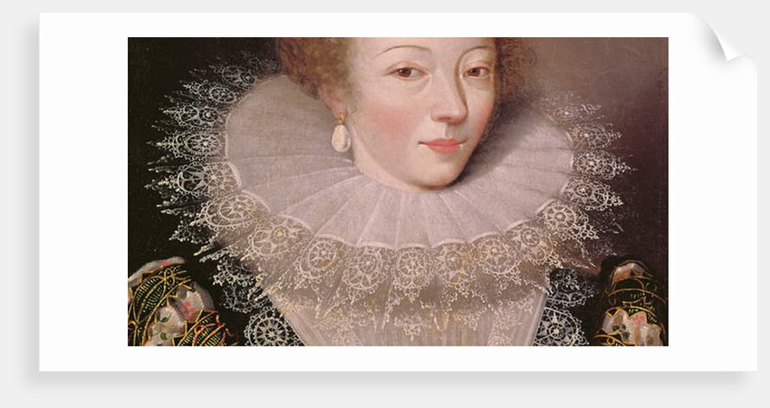 Portrait of Marie Vignon by French School