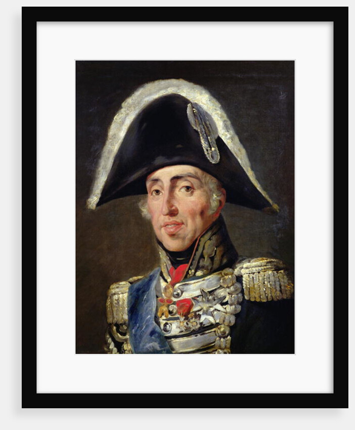 Portrait of Charles X King of France and Navarre by Emile Jean Horace Vernet