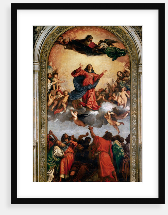 The Assumption of the Virgin, 1516-18 by Titian