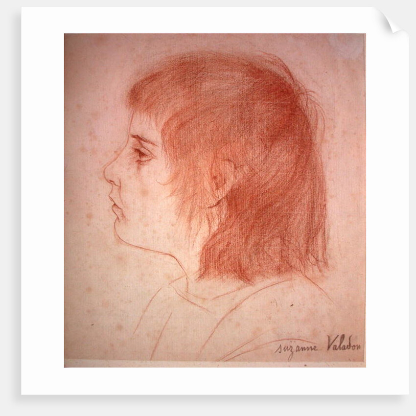 Portrait of Maurice Utrillo as a Child, c.1888-90 by Marie Clementine Valadon