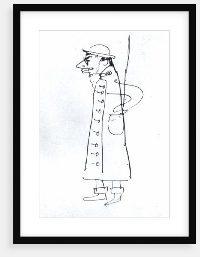 Self Portrait, c.1885 by Henri de Toulouse-Lautrec