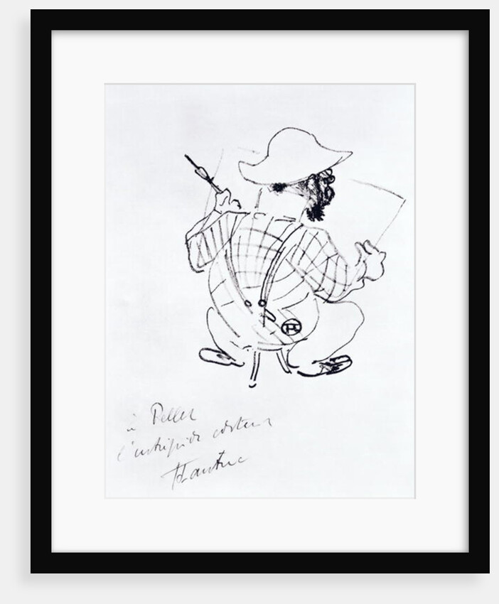 Self Portrait, 1896 by Henri de Toulouse-Lautrec