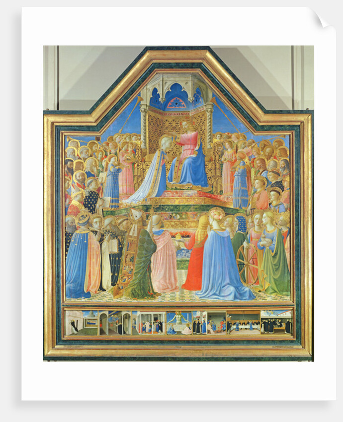 Coronation of the Virgin, c.1430-32 by Fra Angelico