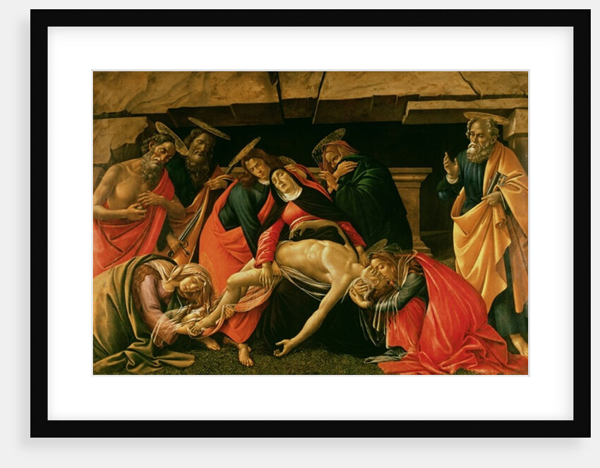 Lamentation of Christ. c.1490 by Sandro Botticelli