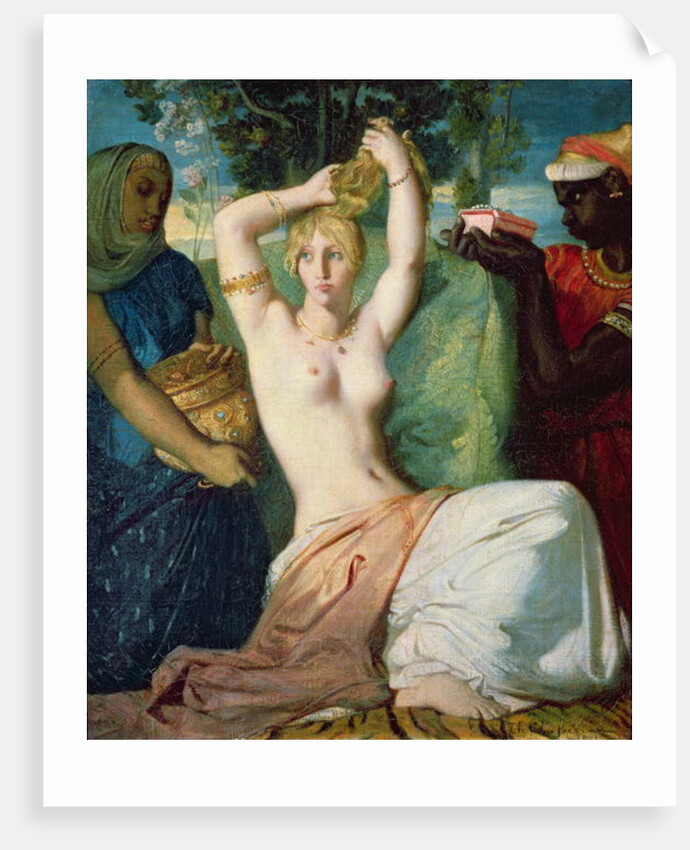 The Toilet of Esther, 1841 by Theodore Chasseriau