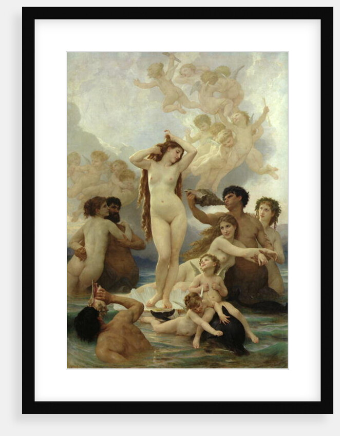 The Birth of Venus, 1879 by William-Adolphe Bouguereau