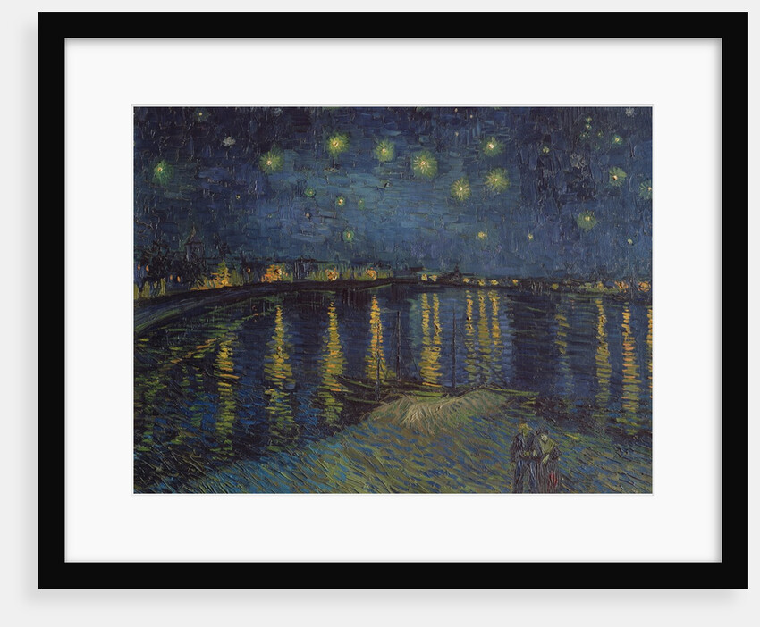 Starry Night over the Rhone, 1888 by Vincent van Gogh