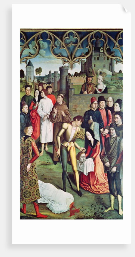 The Justice of the Emperor Otto: The Execution of the Innocent Man, 1473-75 by Dirck Bouts