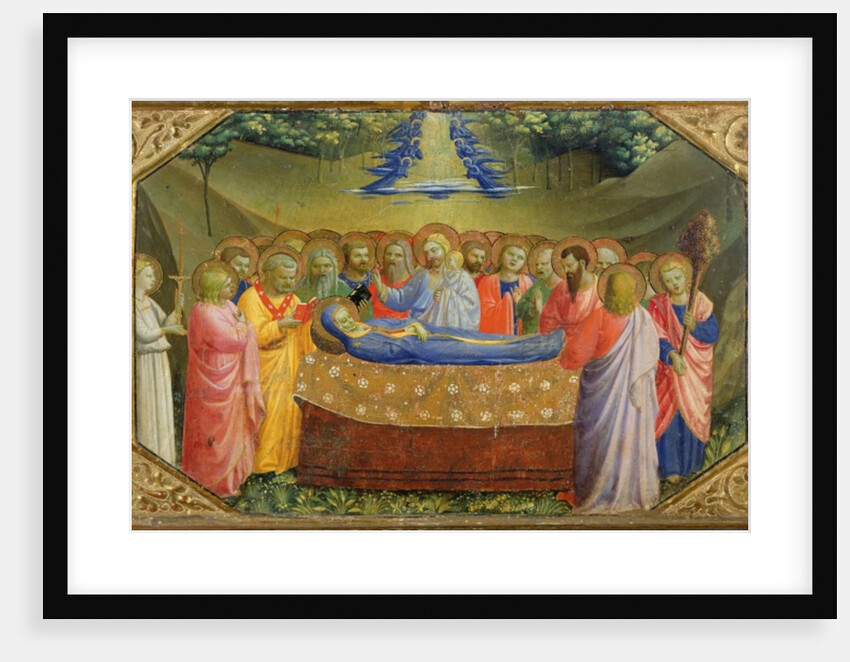 Funeral of the Virgin Mary from the predella of the Annunciation Altarpiece, c.1430-32 by Fra Angelico
