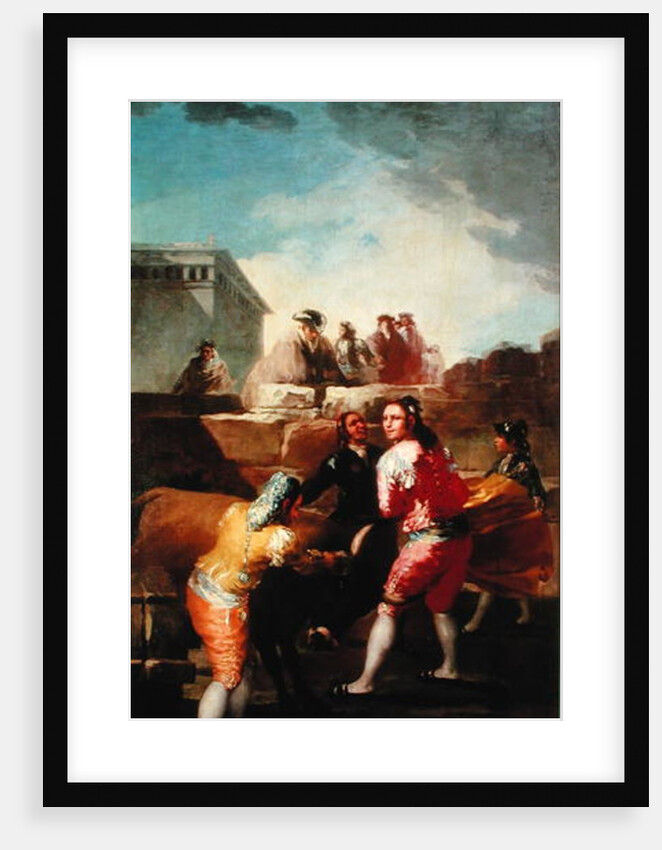 The Amateur Bullfight, 1778-80 by Francisco Jose de Goya y Lucientes