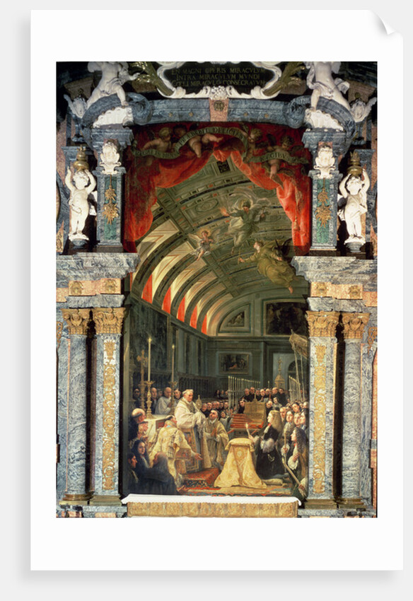 Holy Communion of Charles II and his Court, 1690 by Claudio Coello