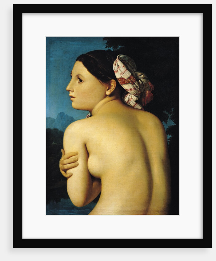 The Half-Length Bather, 1807 by Jean Auguste Dominique Ingres