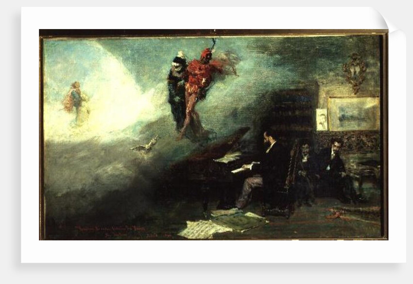 Recalling the Faust Fantasy, 1866 by Mariano José María Bernardo Fortuny y Carbó