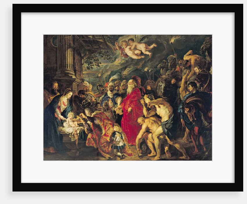Adoration of the Magi, 1610 by Peter Paul Rubens