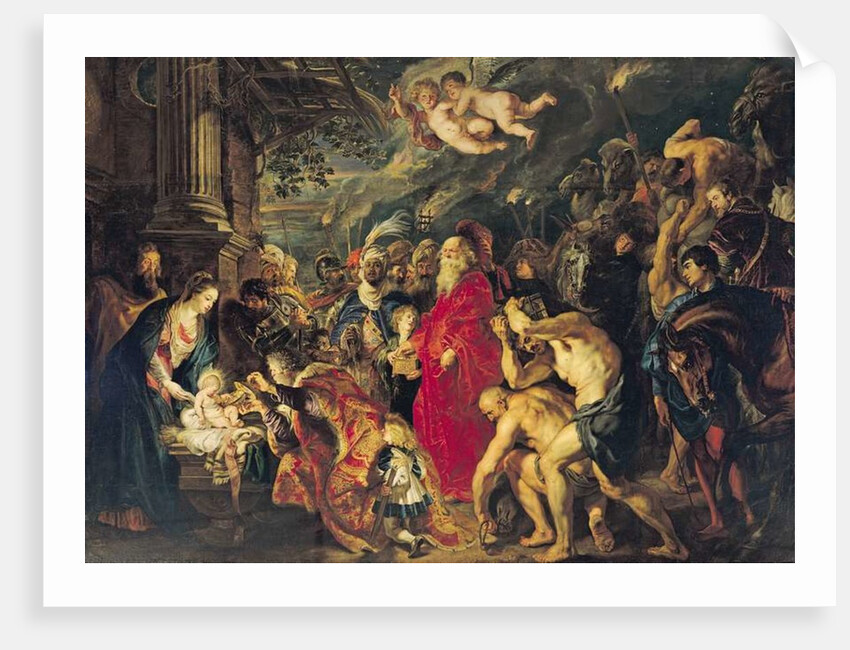 Adoration of the Magi, 1610 by Peter Paul Rubens