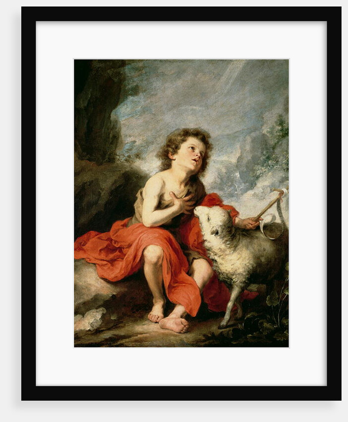 St. John the Baptist as a Child, c.1665 by Bartolome Esteban Murillo