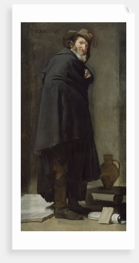Menippus, 1640 by Diego Rodriguez de Silva y Velazquez
