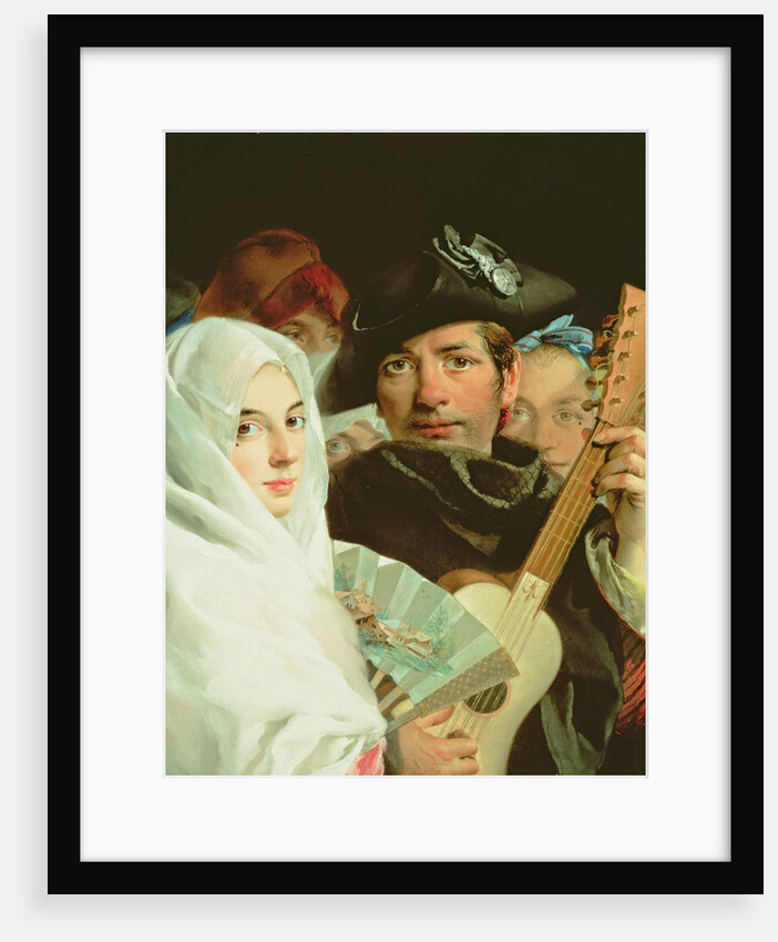 An Elegant Couple from Madrid, c.1770 by Lorenzo Baldissera Tiepolo