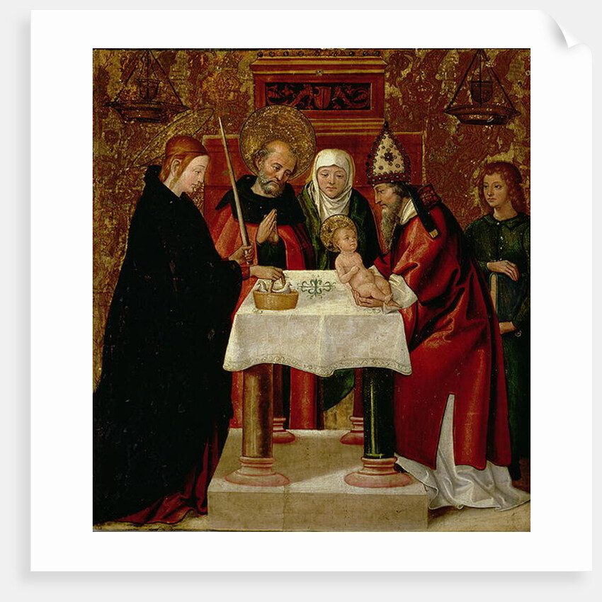 The Circumcision and The Presentation in the Temple, c.1535 by Juan de Borgona