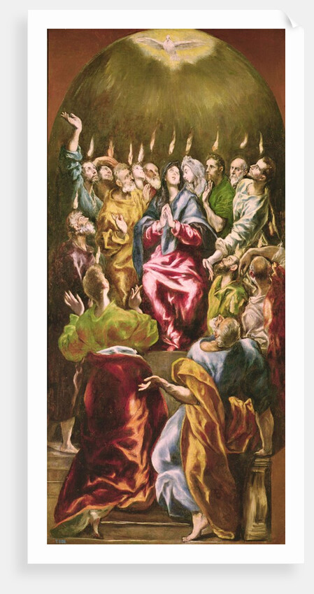 The Pentecost, c.1604-14 by El Greco