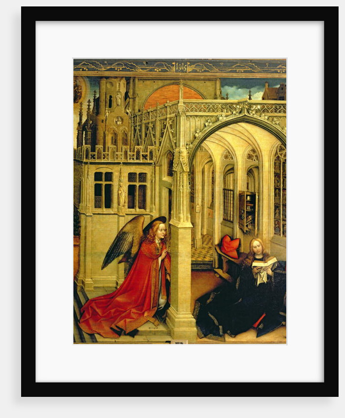The Annunciation by Master of Flemalle