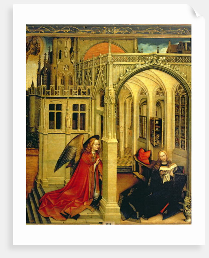 The Annunciation by Master of Flemalle