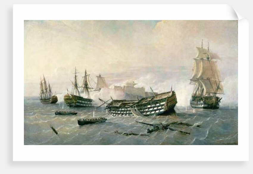 Defence of the Havana Promontory in 1762, c.1898 by Rafael Monleon y Torres