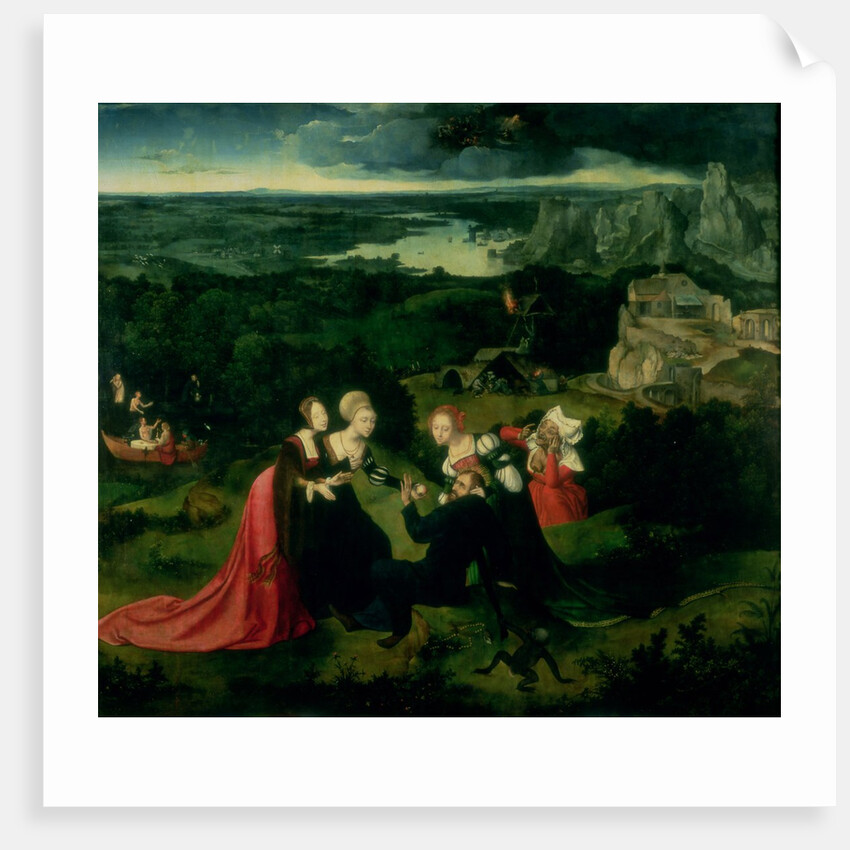 The Temptation of St. Anthony by J. and Massys Q. (1466-1530) Patenier