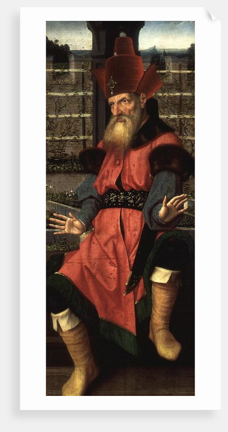 The Prophet Zachary by Jan II Provost