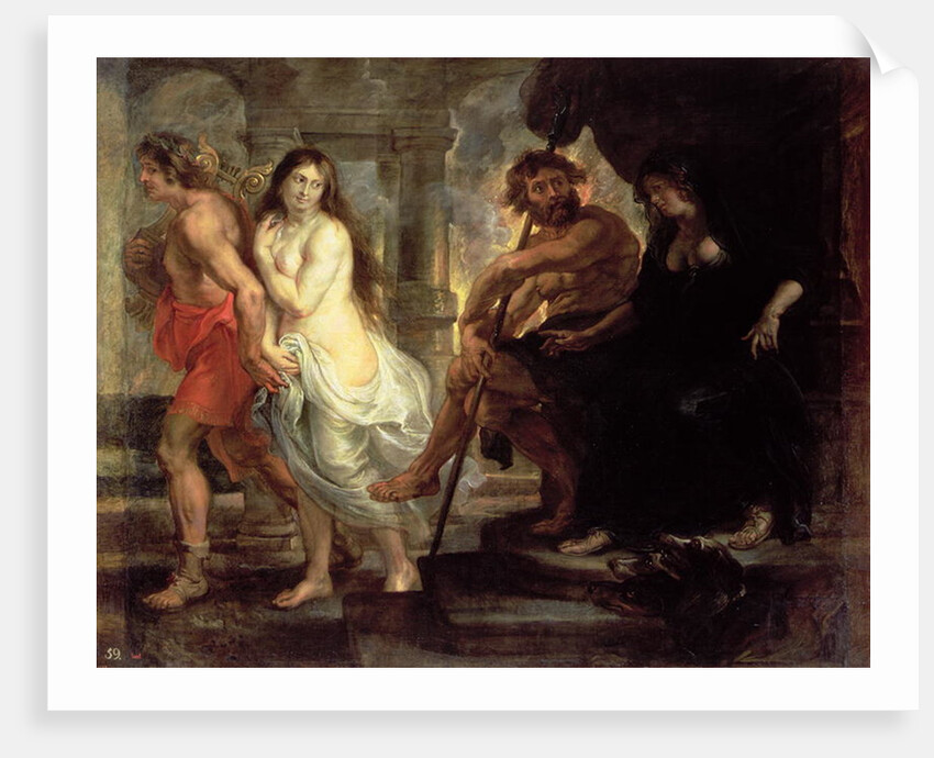 Orpheus and Eurydice by Peter Paul Rubens