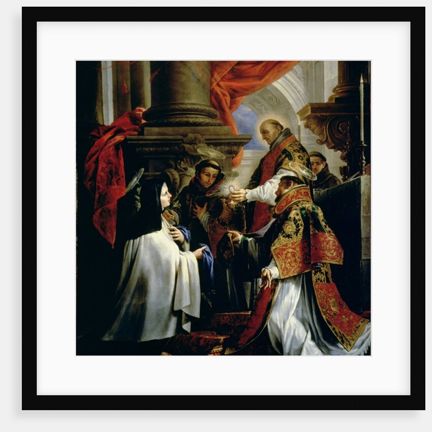 Communion of St. Teresa of Avila c.1670 by Claudio Coello