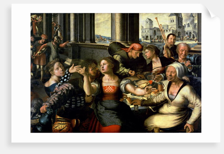 The Prodigal Son, 1536 by Jan Sanders van Hemessen