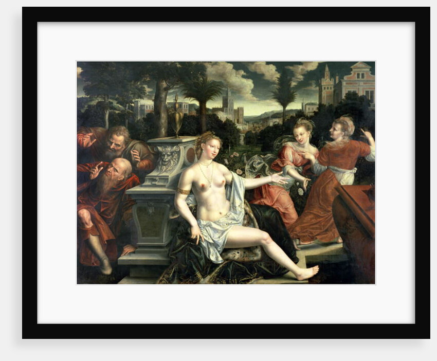 Susanna and the Elders, 1567 by Jan Massys or Metsys