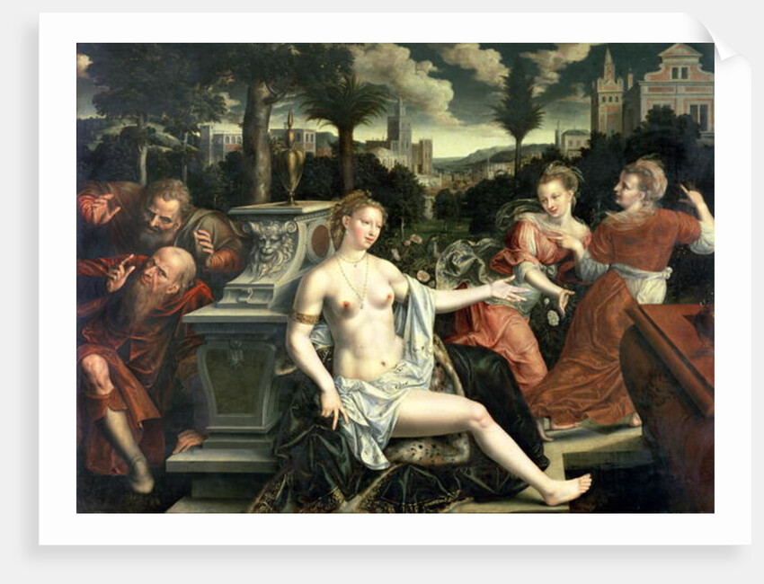 Susanna and the Elders, 1567 by Jan Massys or Metsys