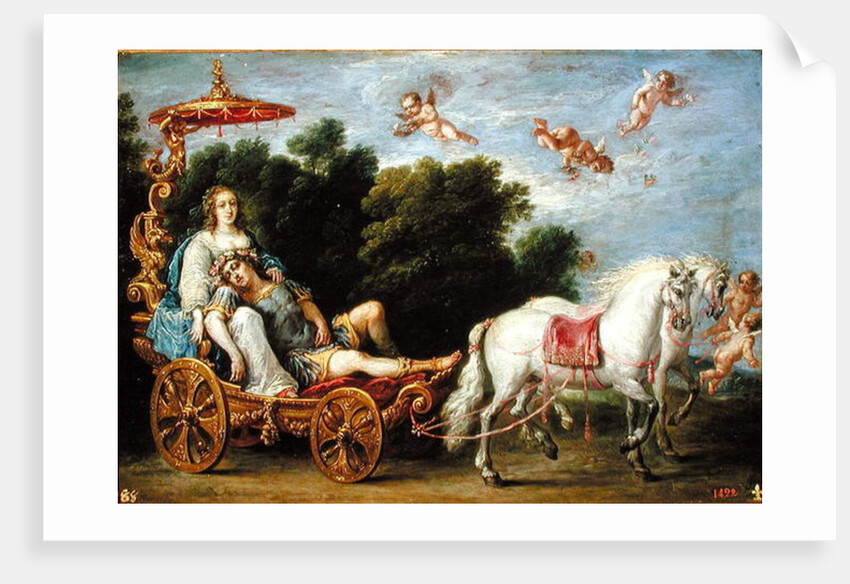 The Abduction of the Sleeping Rinaldo to the Fortunate Isle by David the Younger Teniers