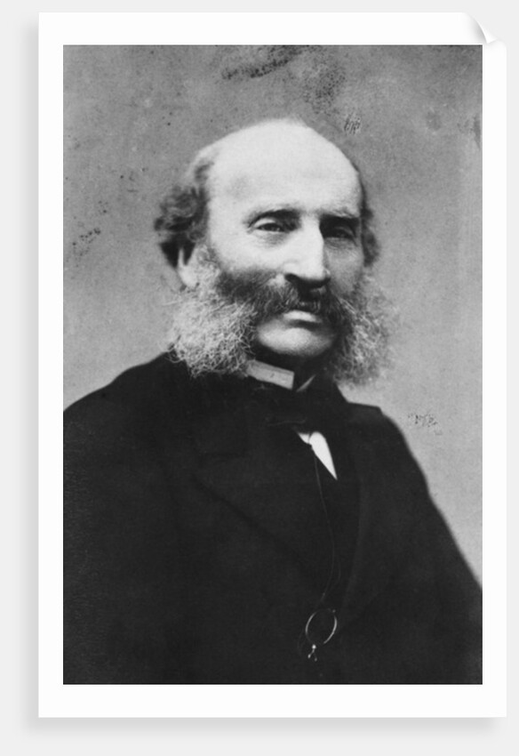 Portrait of Pierre Edmond Teisserenc de Bort, French politician, end of 19th century by Pierre Petit