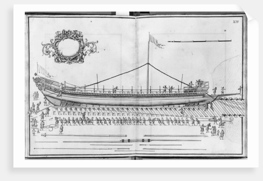 uilding, equipping and launching of a galle by French School