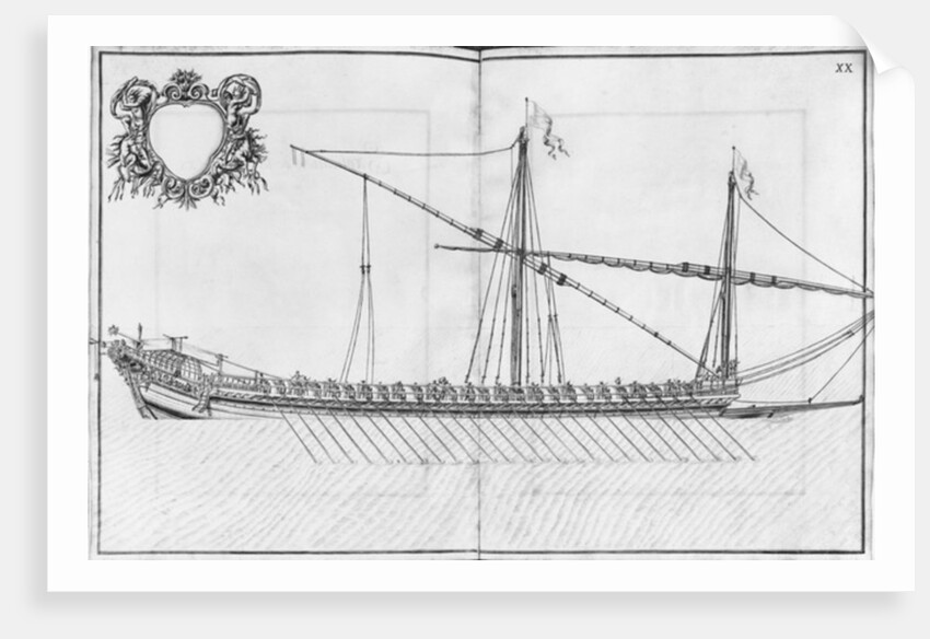 uilding, equipping and launching of a galle by French School