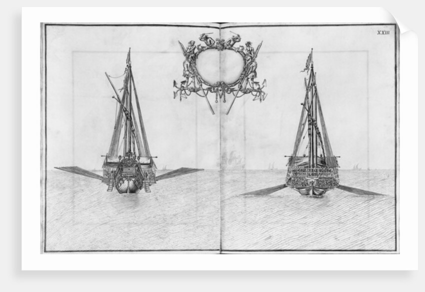 uilding, equipping and launching of a galle by French School