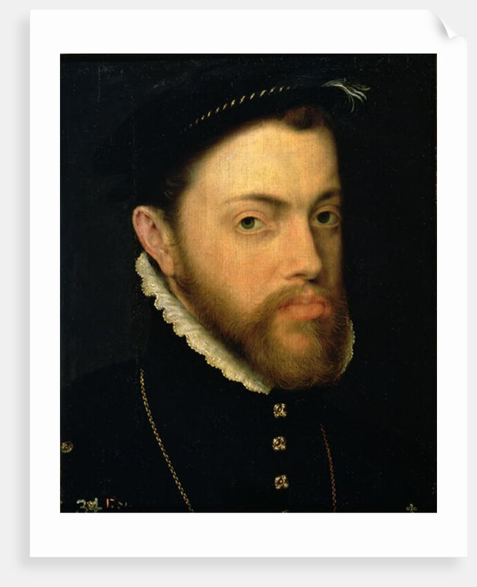 Portrait of Philip II of Spain by Anthonis van Dashorst Mor