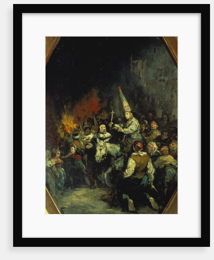 Damned by the Inquisition by Eugenio Lucas Velazquez